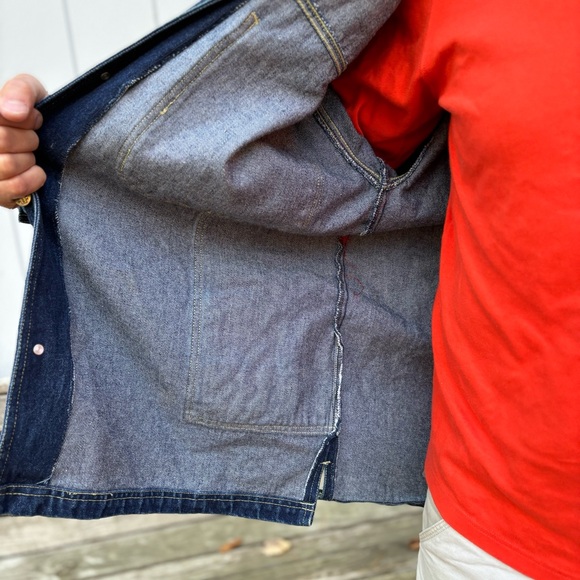 BOXX JEANS Rough Wear (NY USA)—Denim Jacket—Men’s XL—Vintage/Y2K—Loose Fit—VG+ - Picture 11 of 15